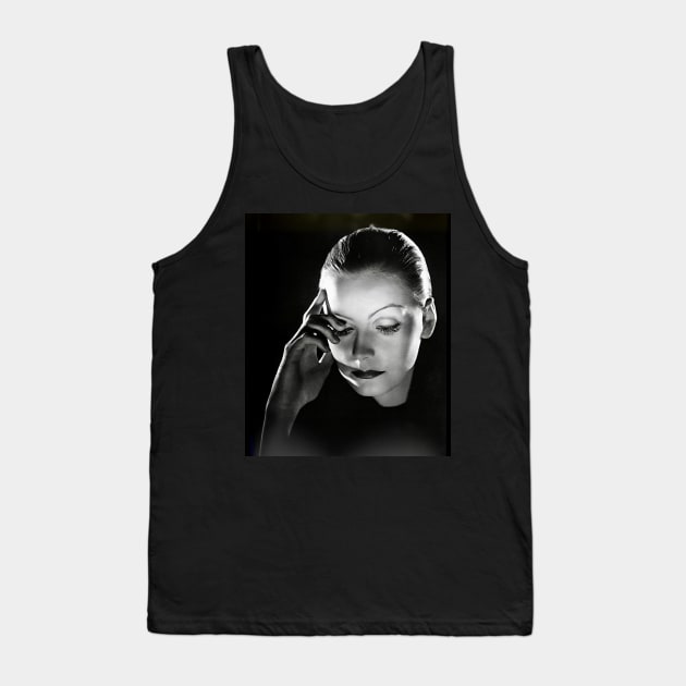 Greta Garbo Tank Top by akastardust